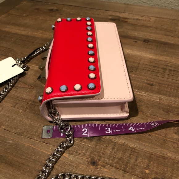 Mini Salar Zoe Ring Bag Poppy/Pink - Picture 5 of 14